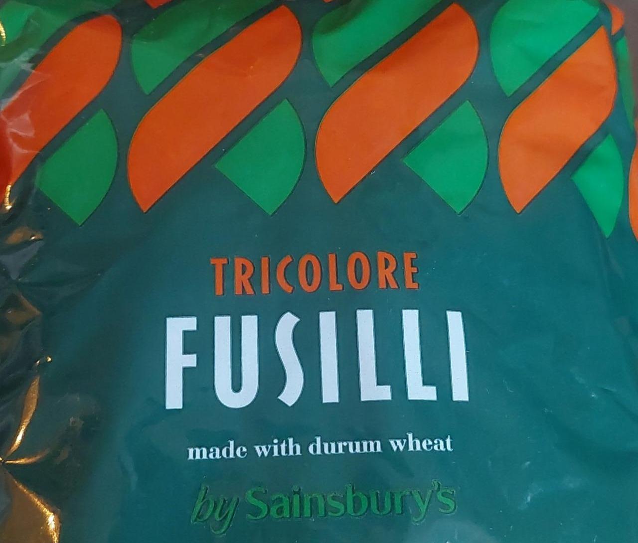 Zdjęcia - Tricolore Fusilli Sainsbury's