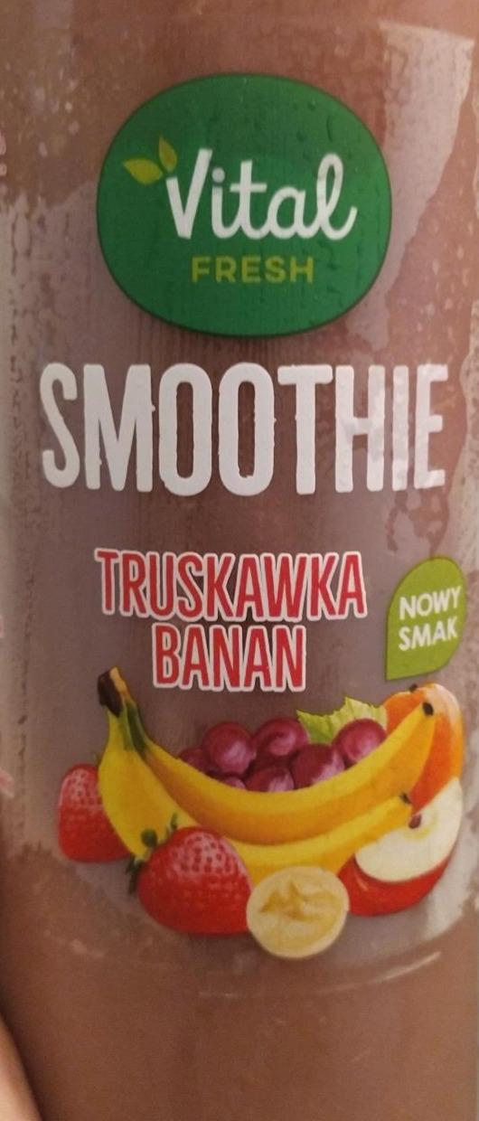 Zdjęcia - Smoothie truskawka banan Vital fresh
