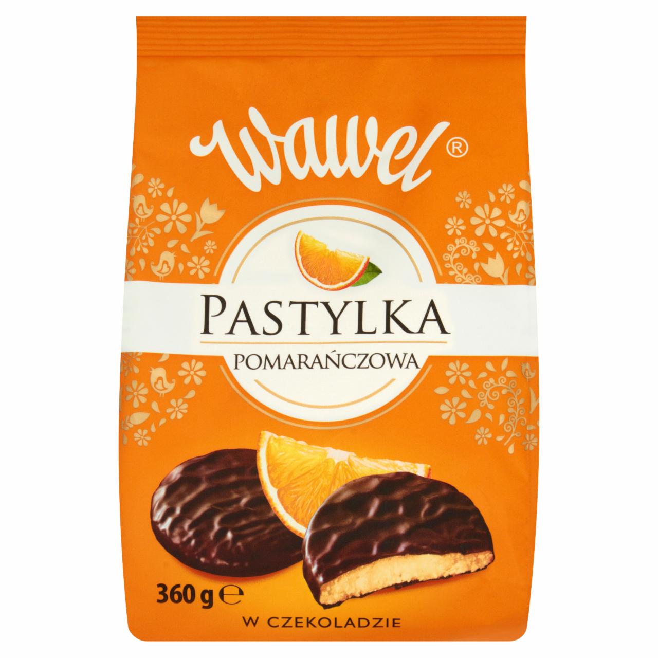 Zdjęcia - Wawel Pastylka pomarańczowa w czekoladzie 360 g