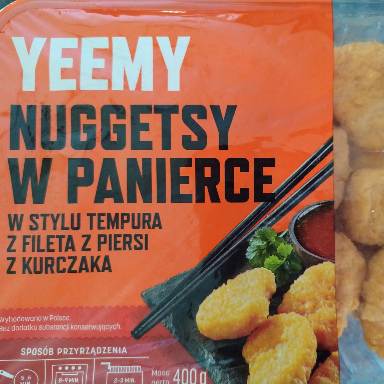 Zdjęcia - Nuggetsy w panierce w stylu tempura z fileta z piersi z kurczaka Yeemy