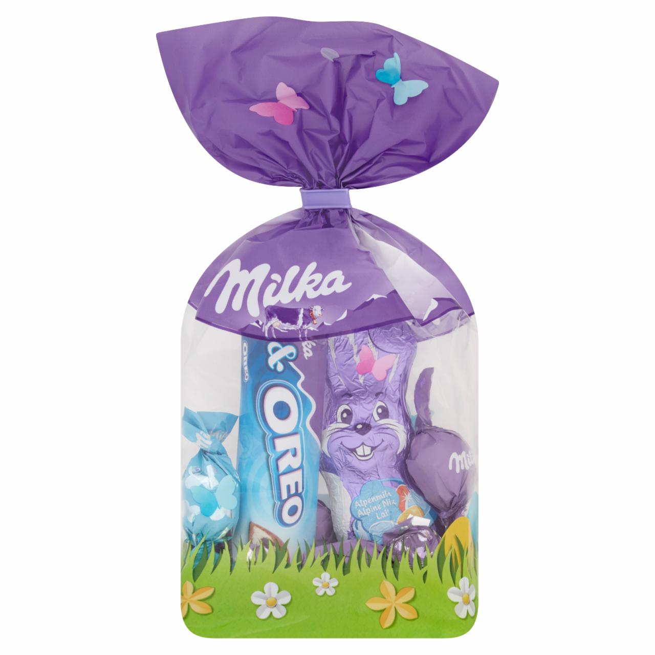 Zdjęcia - Milka Mieszanka czekolady mlecznej i nadziewanej 126 g