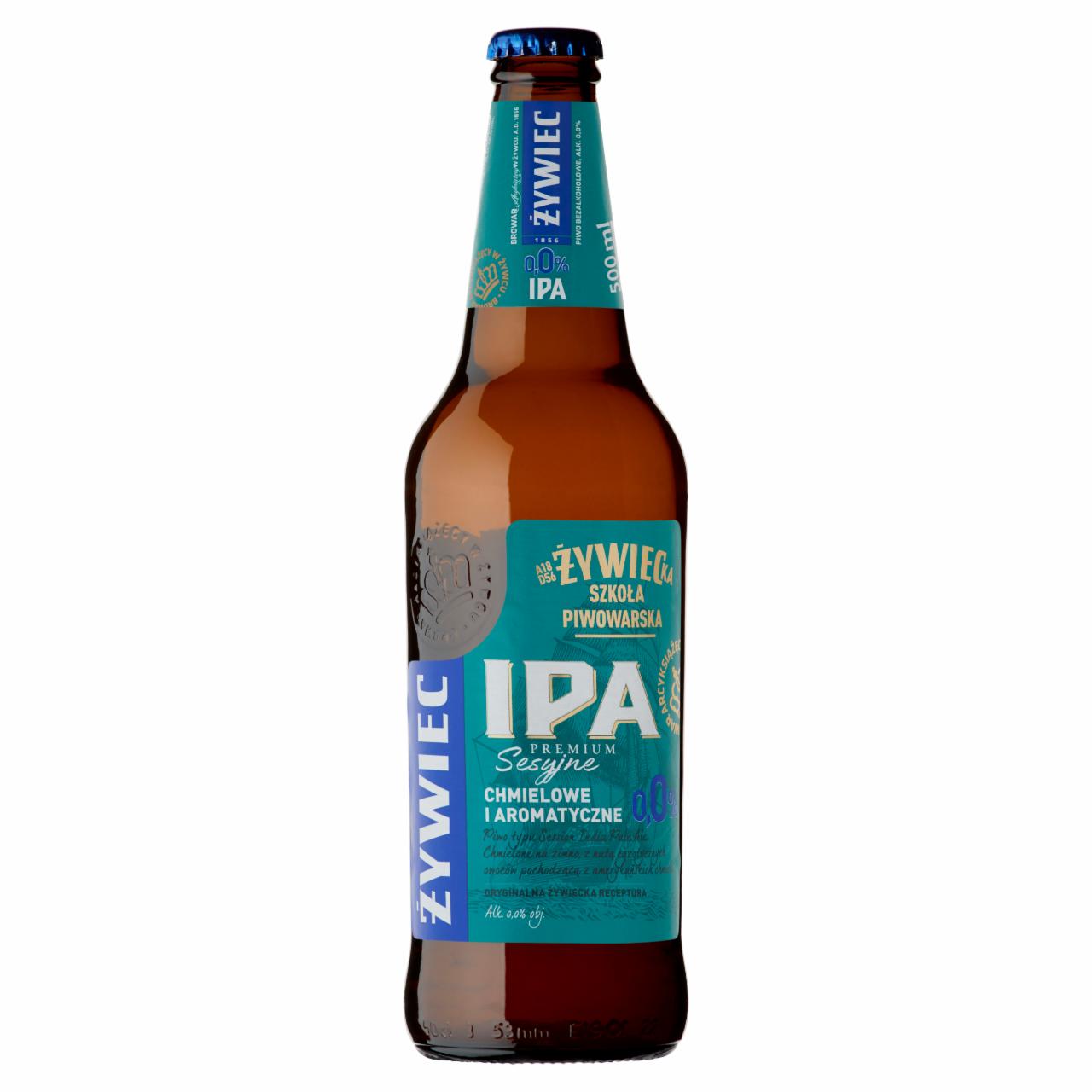 Zdjęcia - Żywiec IPA Piwo jasne bezalkoholowe 500 ml