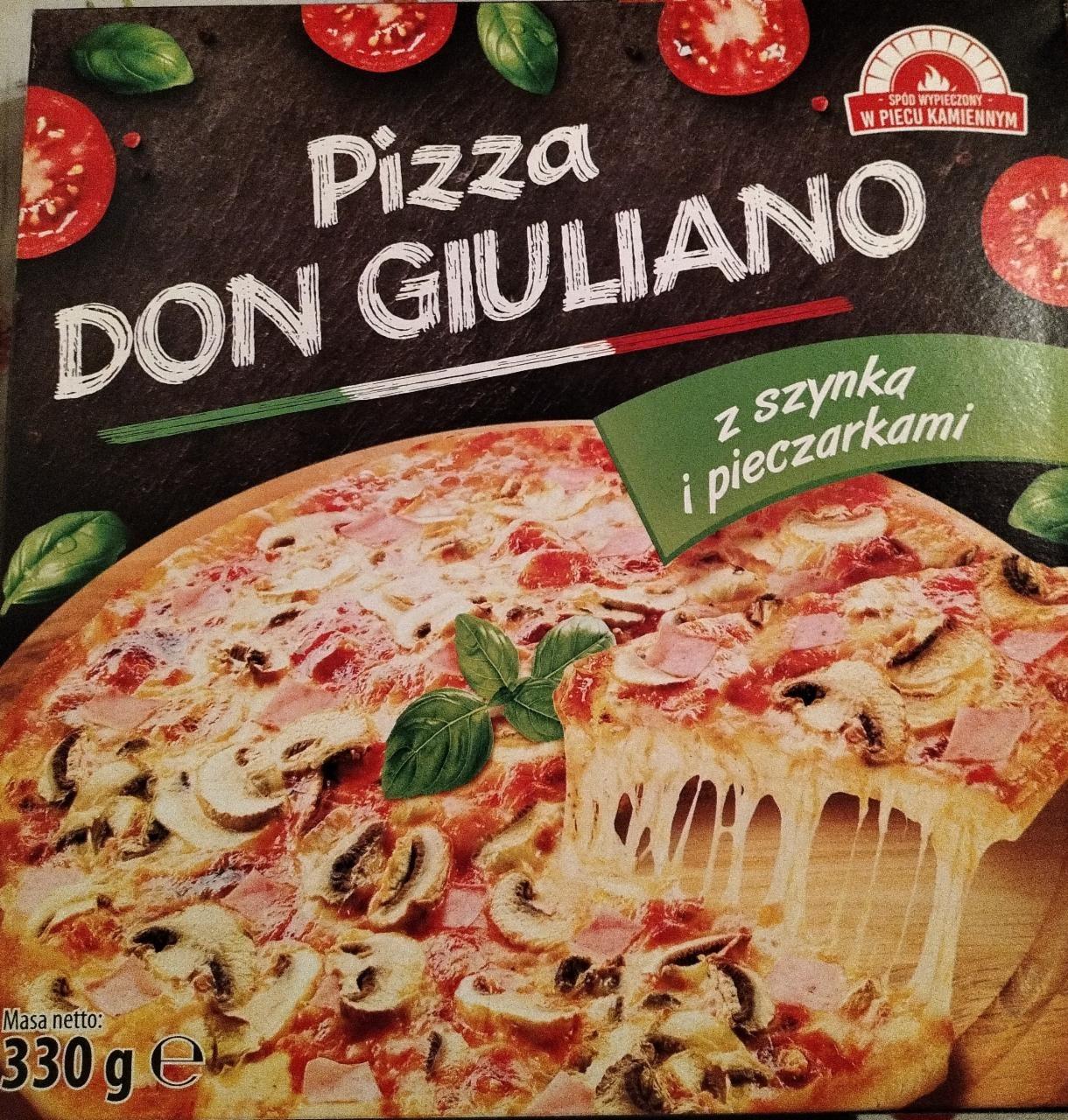 Zdjęcia - Pizza z szynką i pieczarkami DON GIULIANO