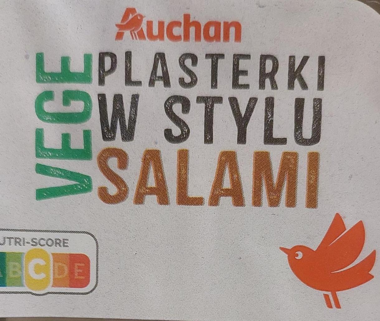 Zdjęcia - Vege plasterki w stylu salami Auchan
