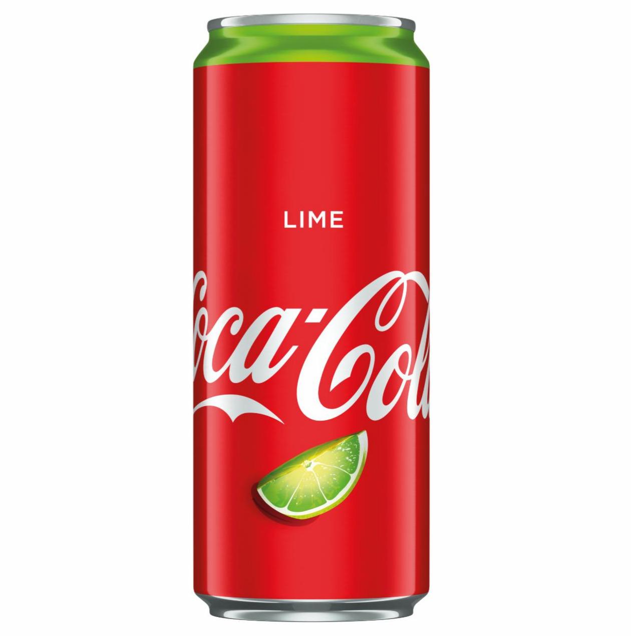 Zdjęcia - Coca-Cola Lime Napój gazowany 330 ml