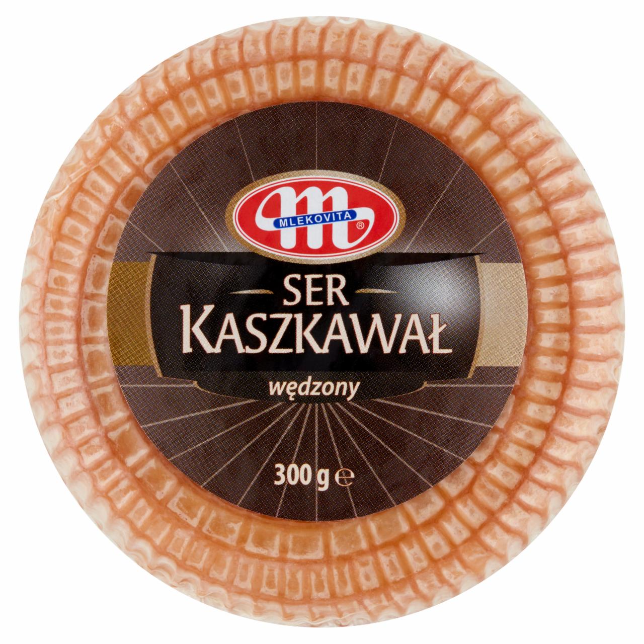 Zdjęcia - Mlekovita Ser Kaszkawał wędzony 300 g