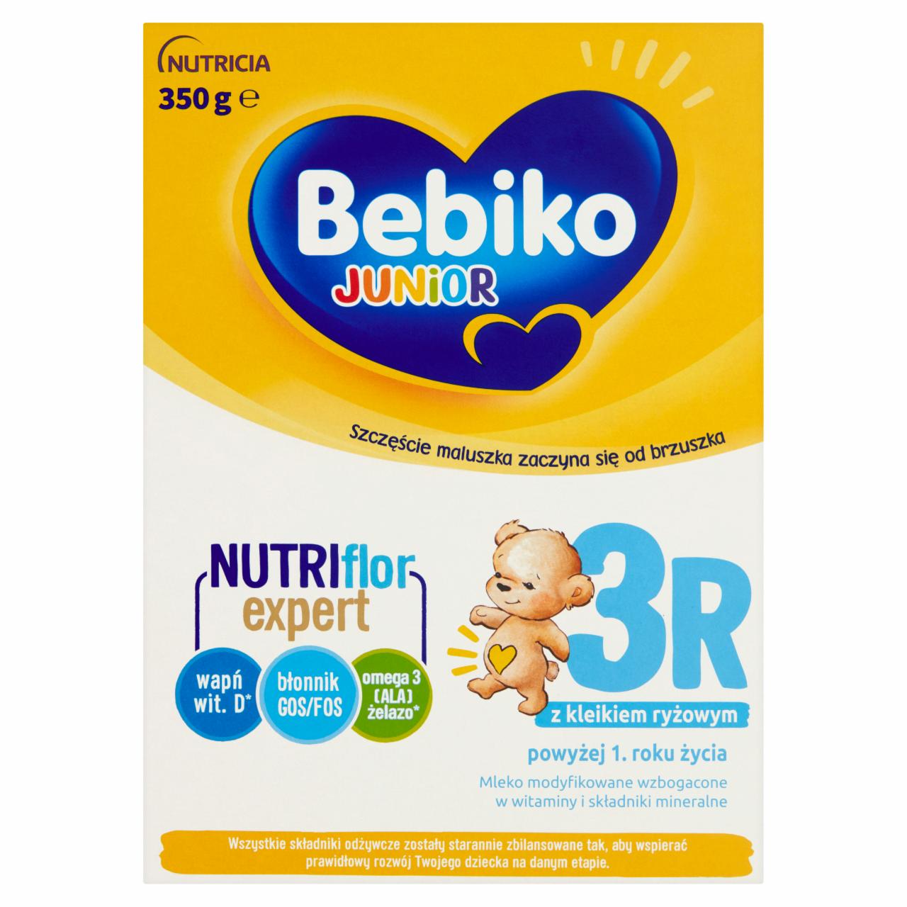 Zdjęcia - Bebiko Junior 3R Mleko modyfikowane dla niemowląt powyżej 1. roku życia 350 g