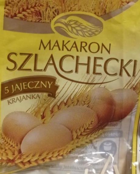 Zdjęcia - Makaron 5 jajeczny krajanka Szlachecki