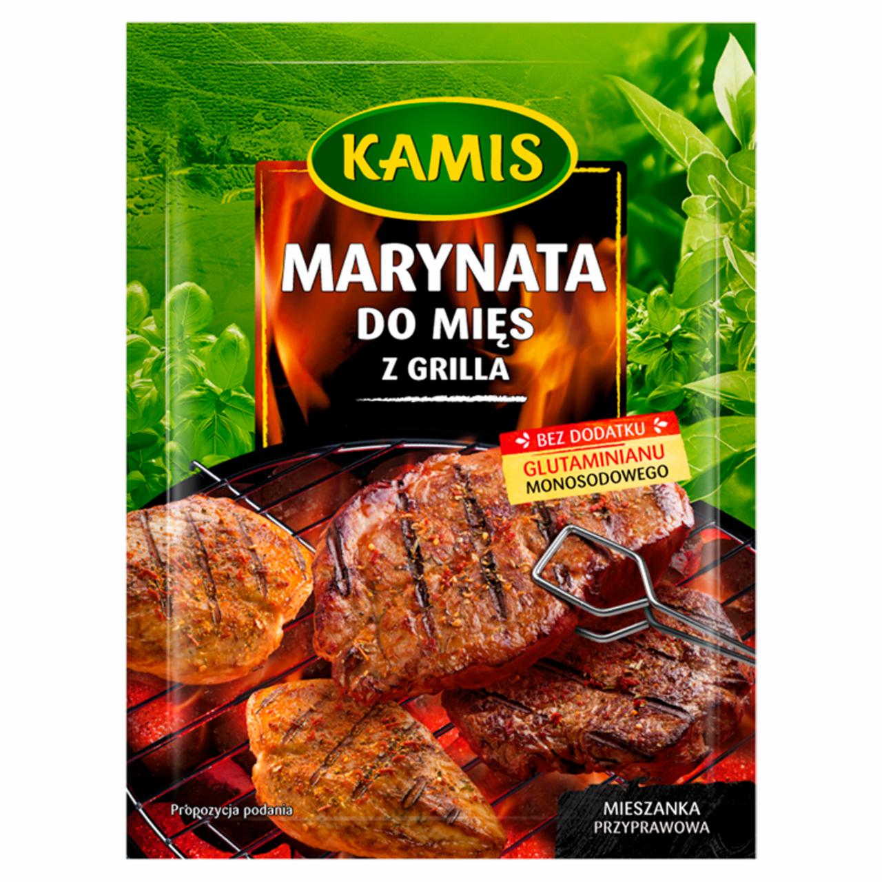 Zdjęcia - Kamis Marynata do mięs z grilla Mieszanka przyprawowa 25 g