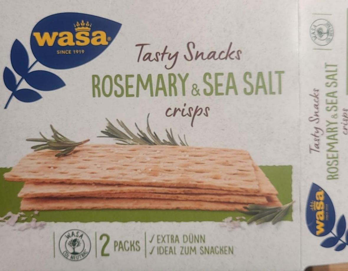 Zdjęcia - Tasty snacks rosemary & sea salt Wasa
