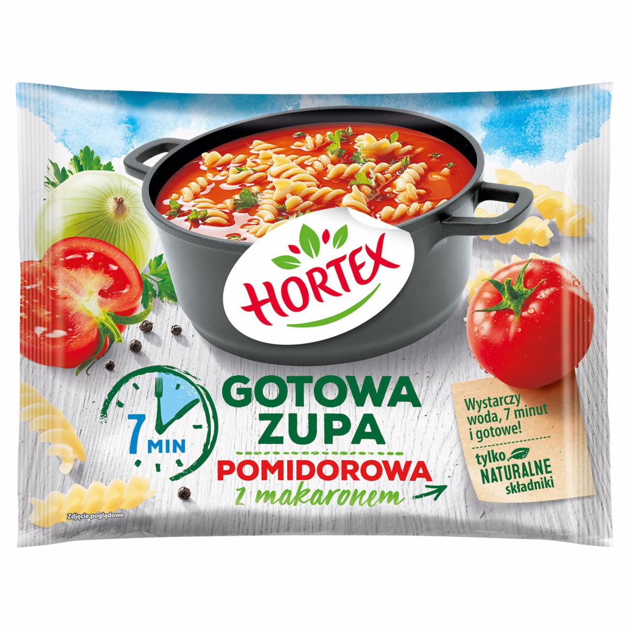 Zdjęcia - Hortex Gotowa zupa pomidorowa z makaronem 350 g