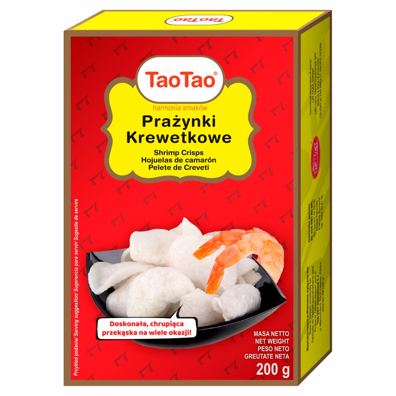 Zdjęcia - Tao Tao Prażynki krewetkowe 200 g