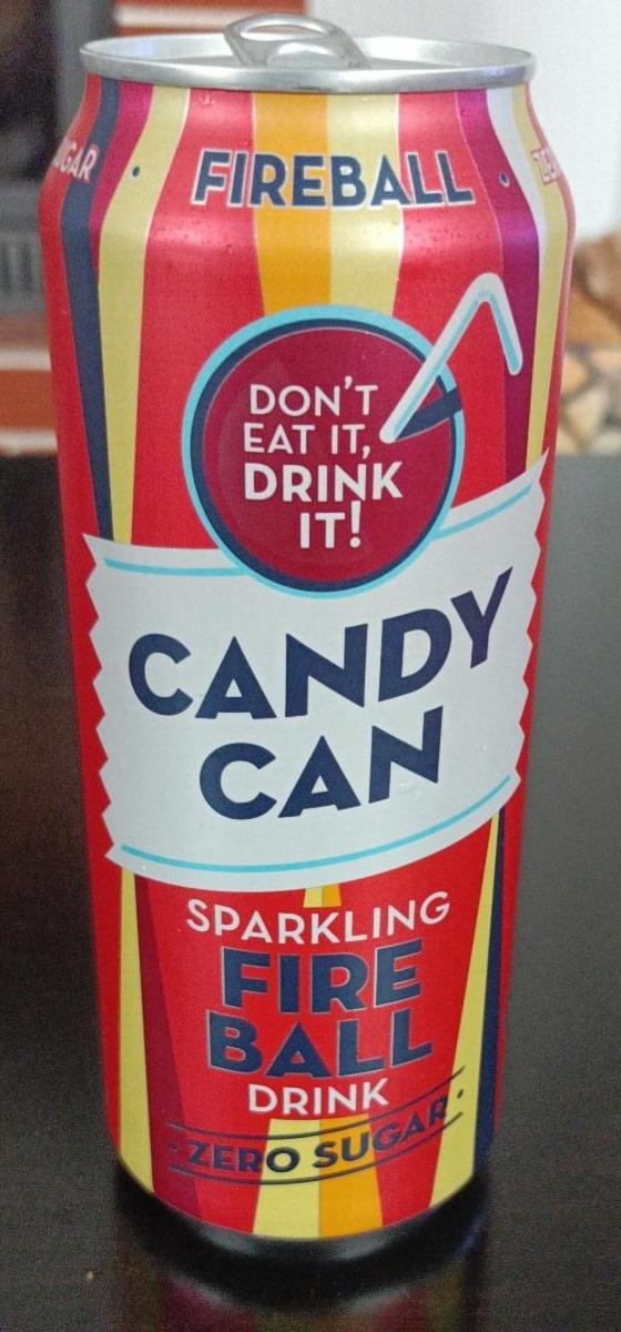 Zdjęcia - Sparkling Fire Ball drink Candy Can