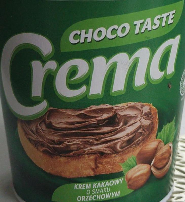 Zdjęcia - choco taste crema krem kakaowy o smaku orzechowym