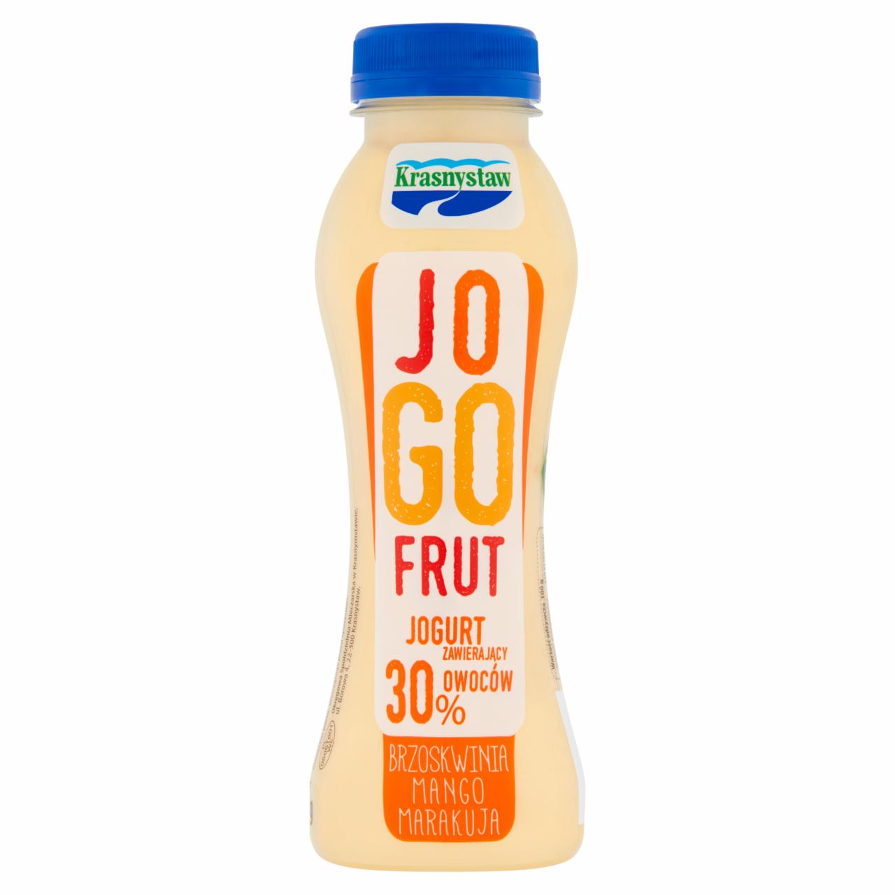 Zdjęcia - Krasnystaw Jogofrut Jogurt brzoskwinia mango marakuja 250 g