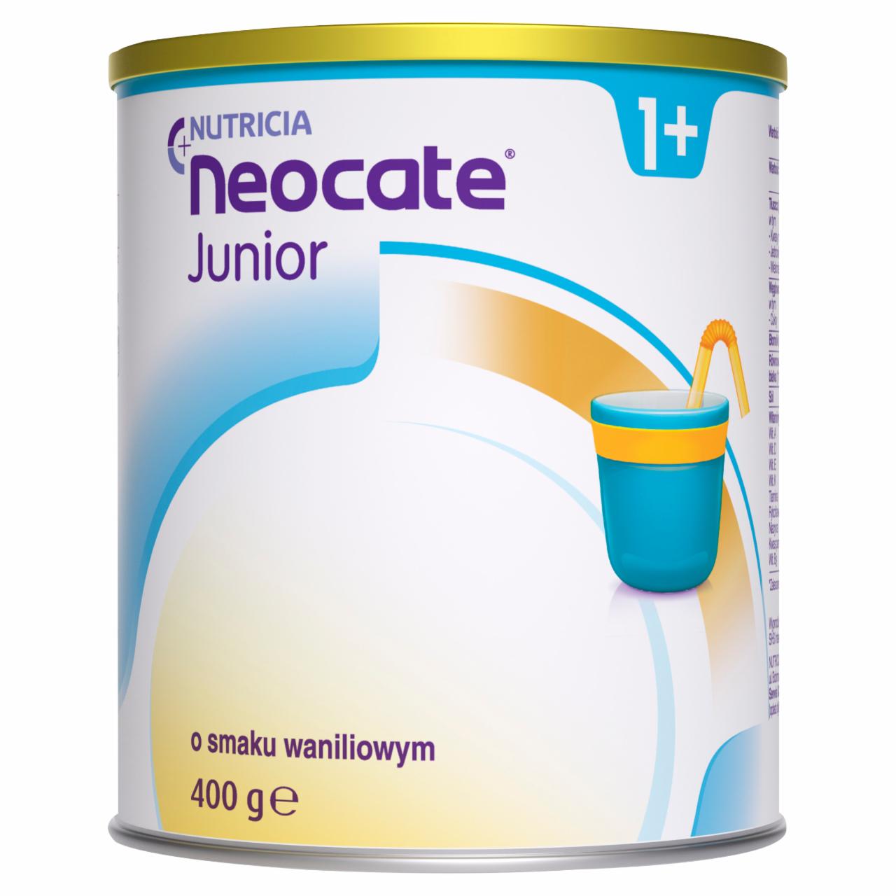 Zdjęcia - Nutricia Neocate Junior 1+ Żywność specjalnego przeznaczenia medycznego o smaku waniliowym 400 g