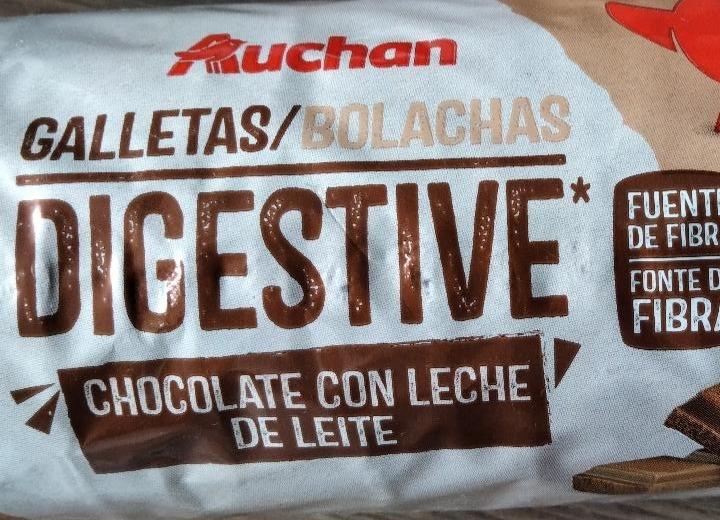 Zdjęcia - Galletas digestive chocolate Auchan