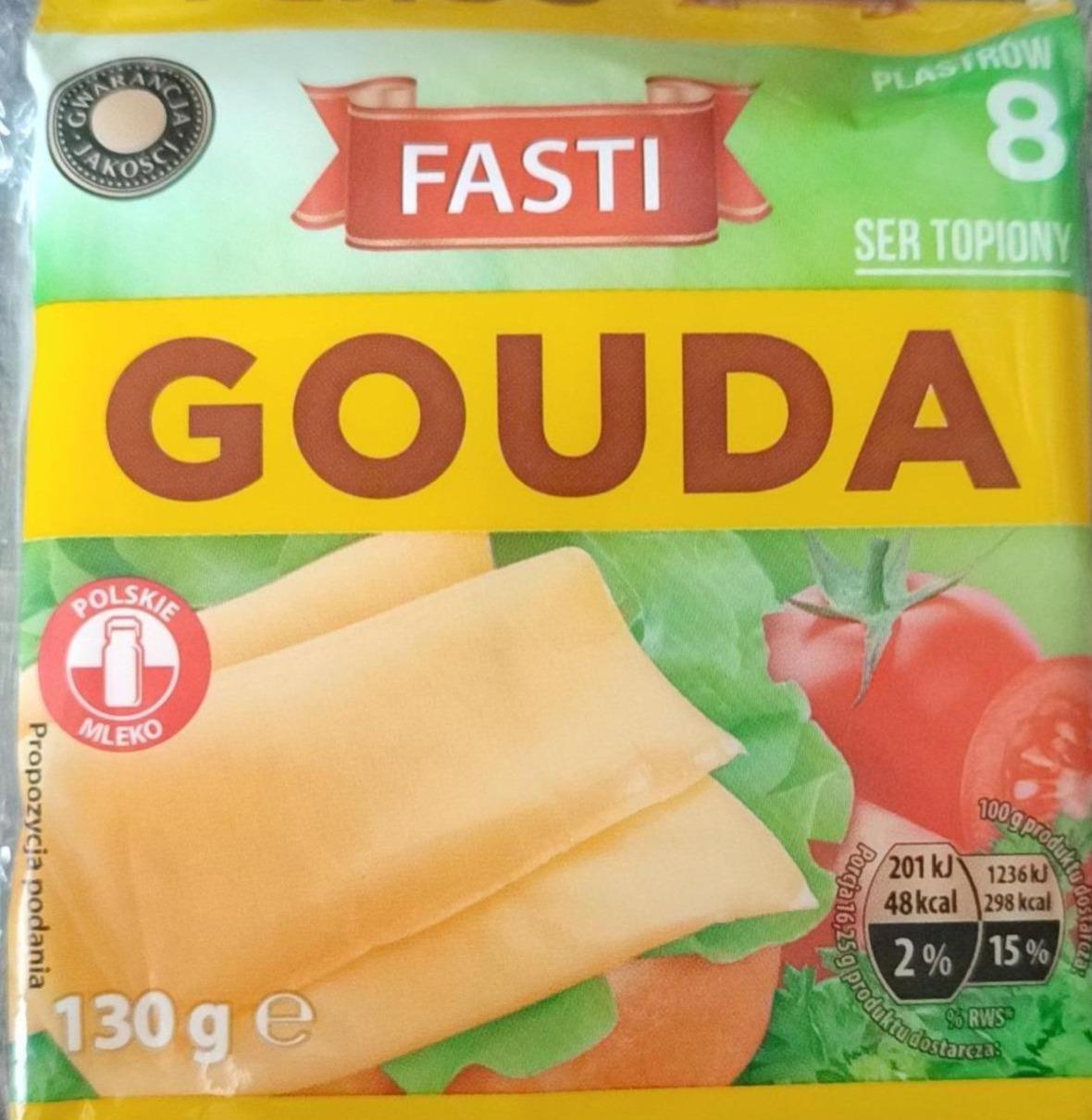 Zdjęcia - Ser topiony w plastrach Gouda Fasti