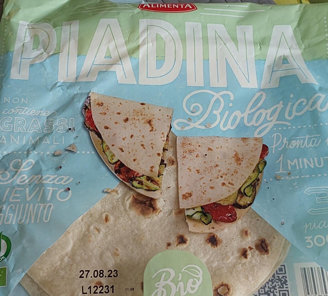 Zdjęcia - Piadina tortilla bio Alimenta