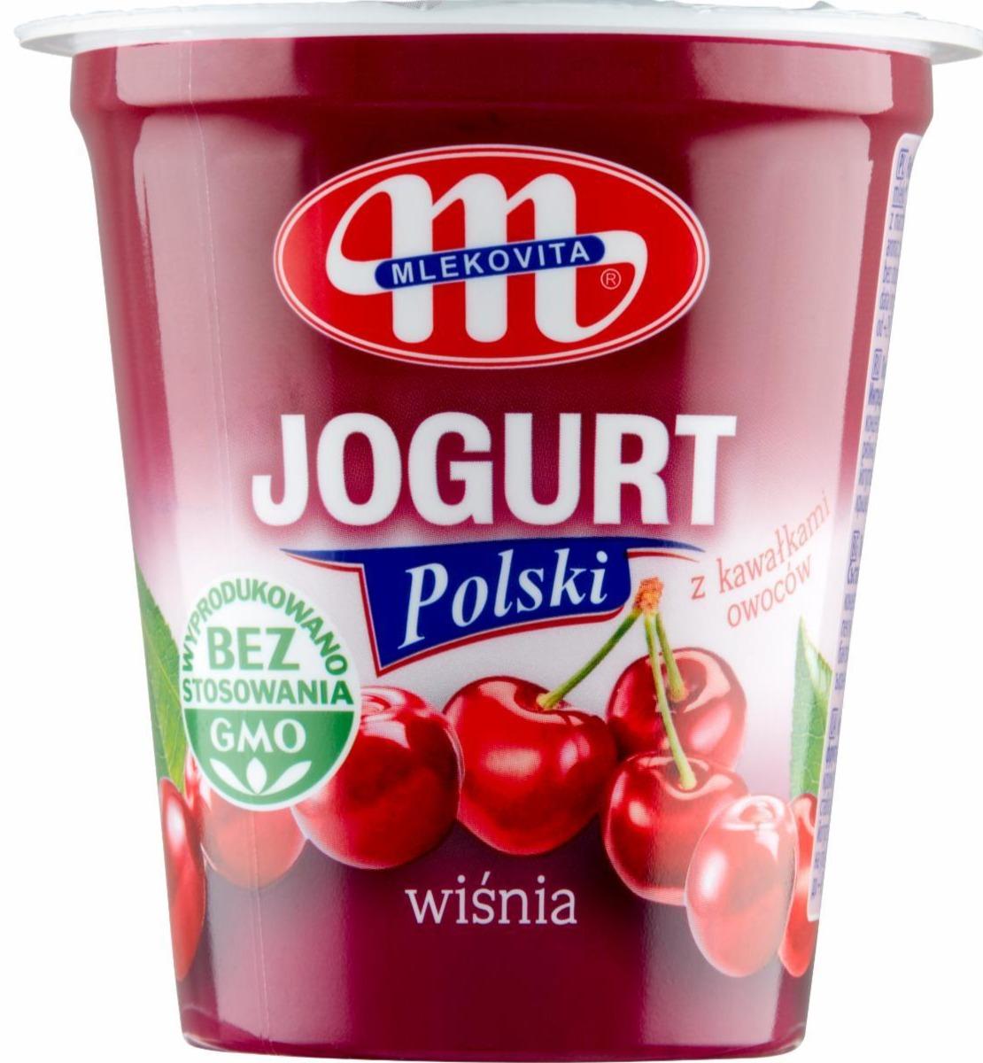 Zdjęcia - Jogurt Polski wiśnia Mlekovita