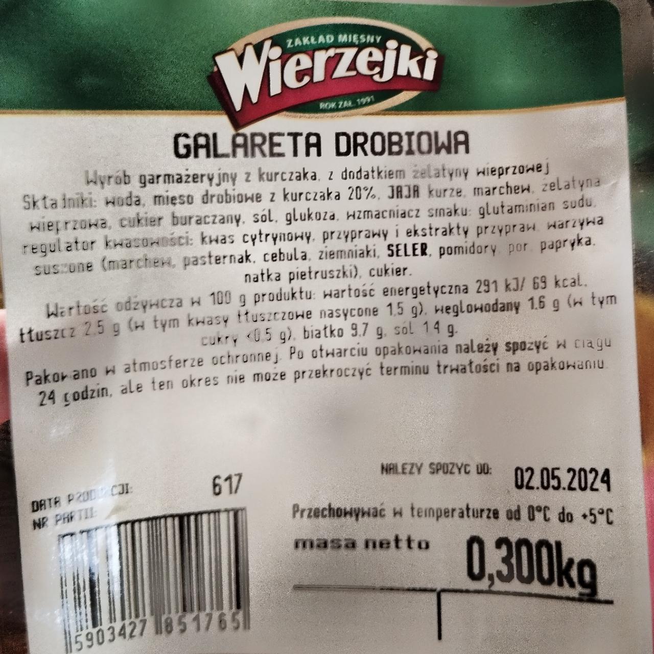 Zdjęcia - Galareta drobiowa Wierzejki