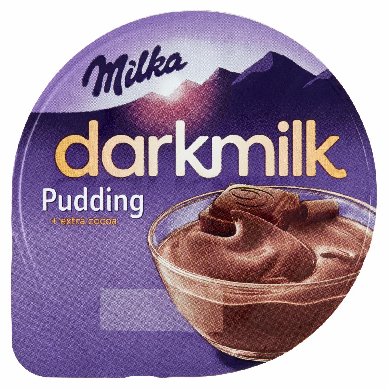 Zdjęcia - Milka Darkmilk Deser mleczny czekoladowy 150 g