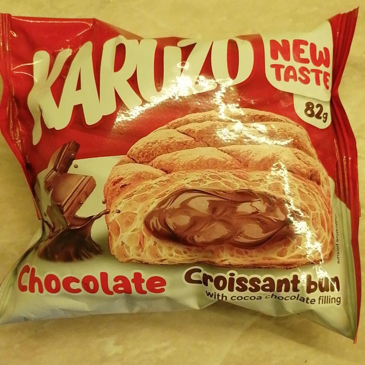 Zdjęcia - Chocolate croissant bun Karuzo