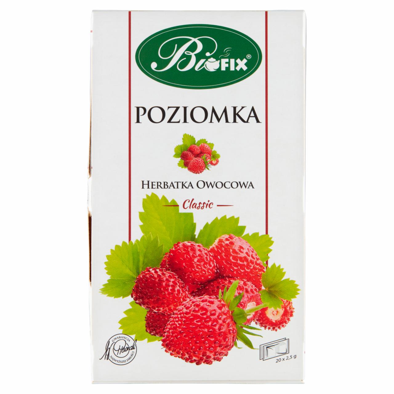 Zdjęcia - Bifix Classic Herbatka owocowa poziomka 50 g (20 x 2,5 g)