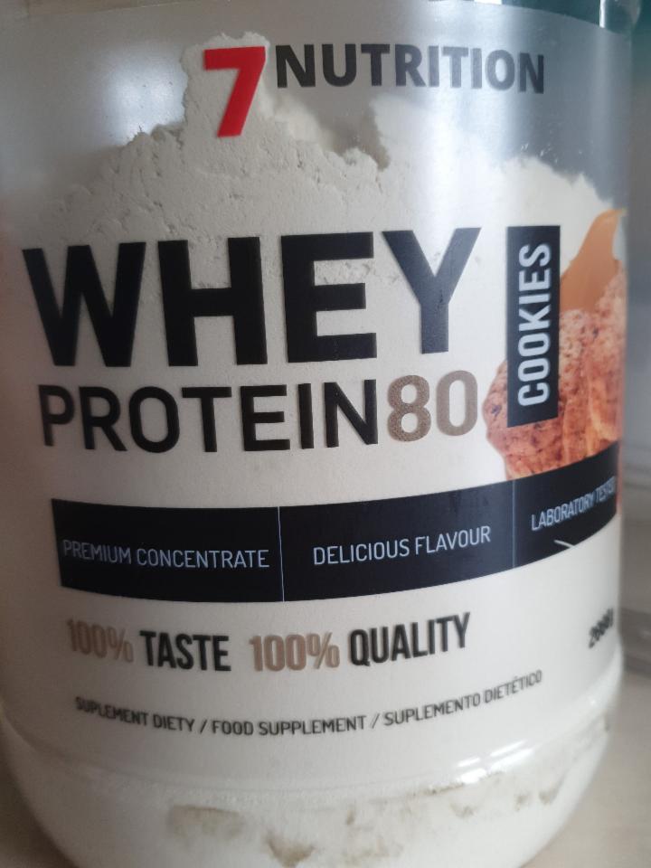 Zdjęcia - whey protein 80 7nutrition