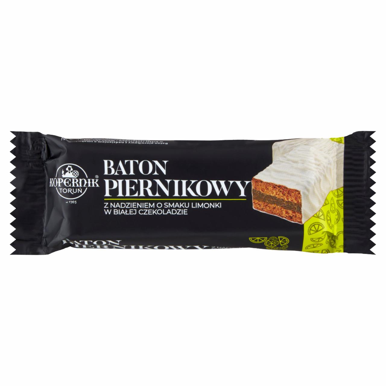 Zdjęcia - Kopernik Baton piernikowy z nadzieniem o smaku limonki w białej czekoladzie 49 g