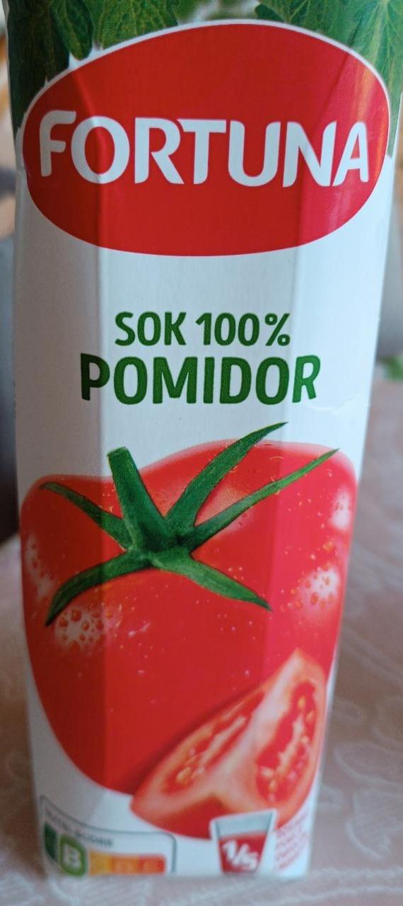 Zdjęcia - Fortuna Sok 100 % pomidor pikantny 1 l