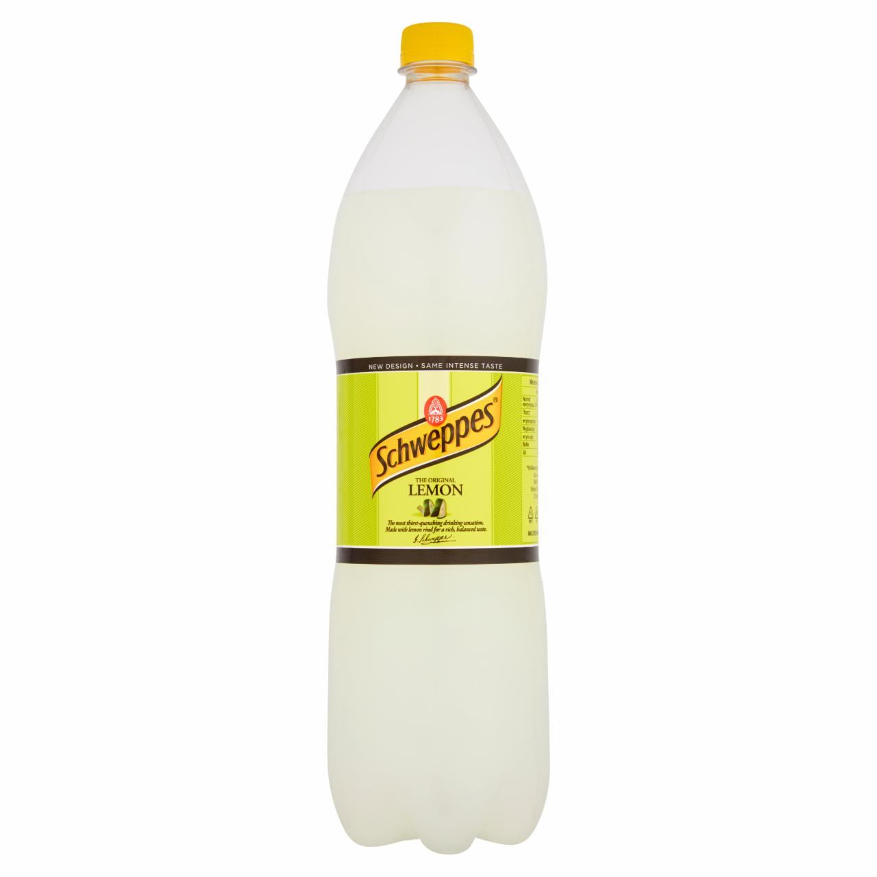 Zdjęcia - Schweppes Lemon Napój gazowany o smaku cytrusowym 1,5 l