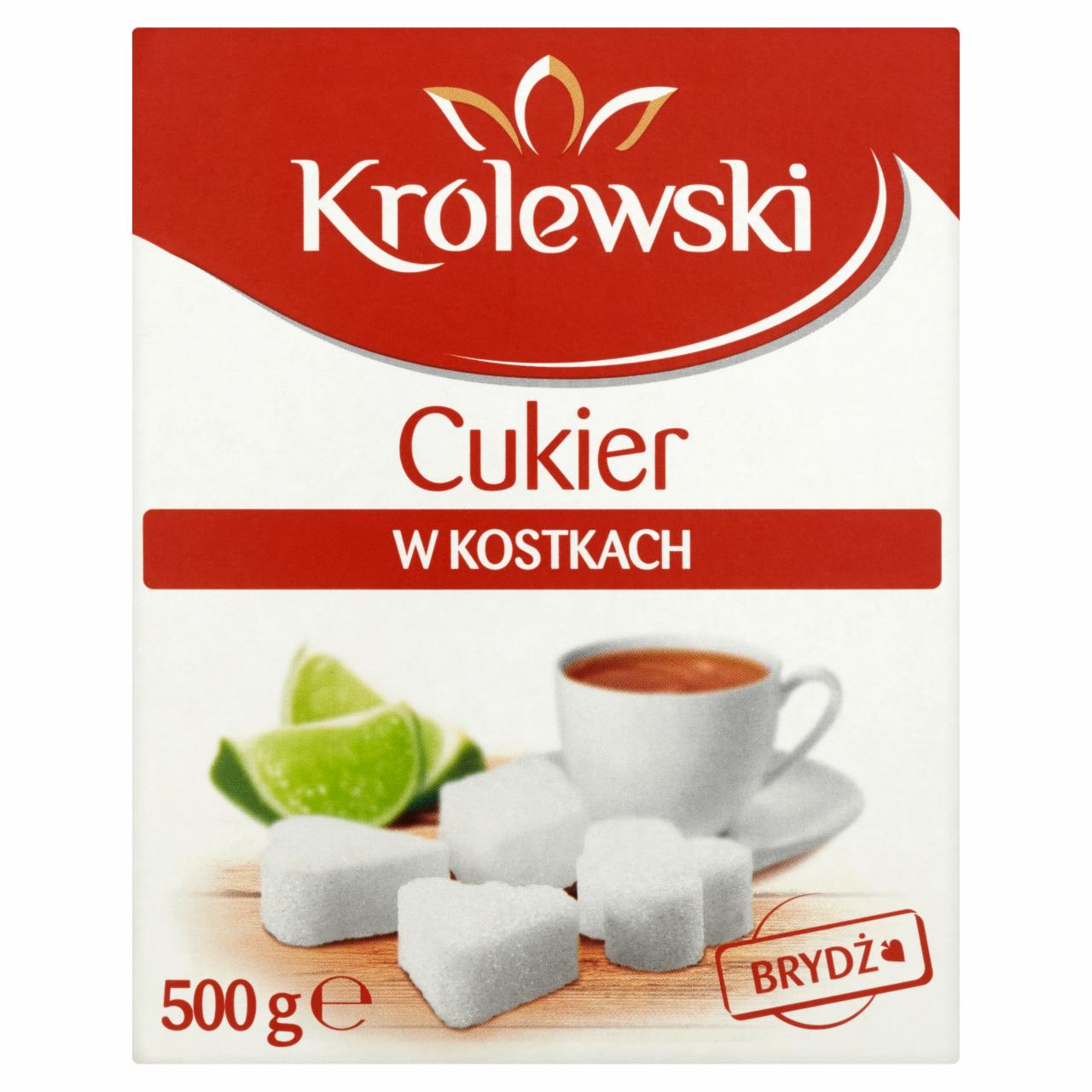 Zdjęcia - Cukier Królewski Cukier w kostkach brydż 500 g (180 sztuk)