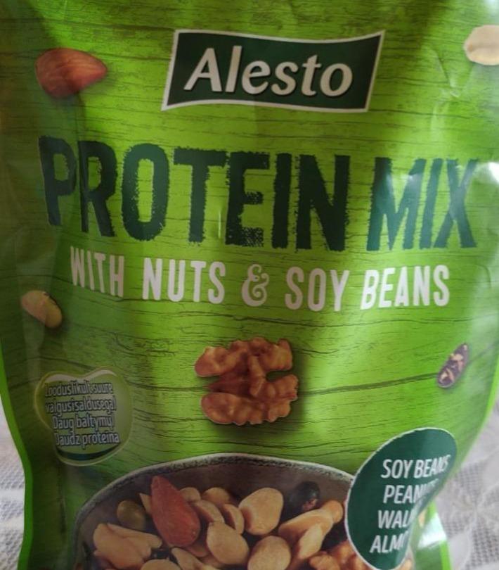 Zdjęcia - Alesto Protein Mix with nuts soy beans