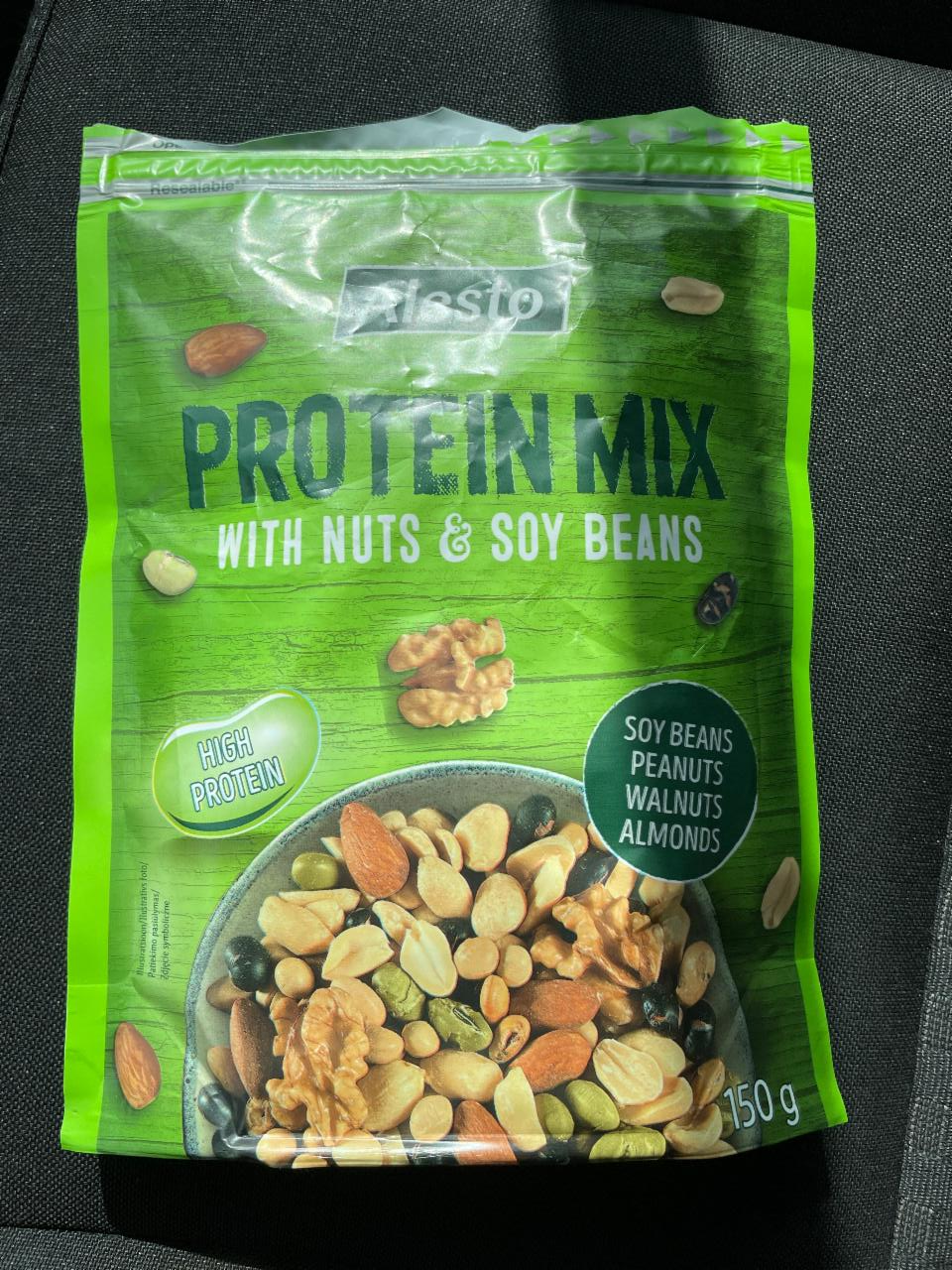 Zdjęcia - Alesto Protein Mix with nuts soy beans