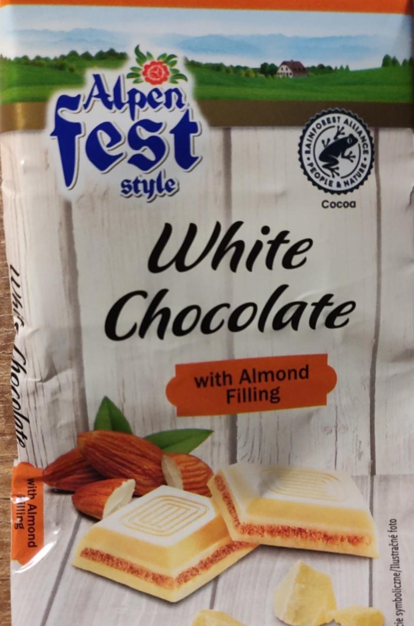 Zdjęcia - Alpen fest style White chocolate Almond Filling