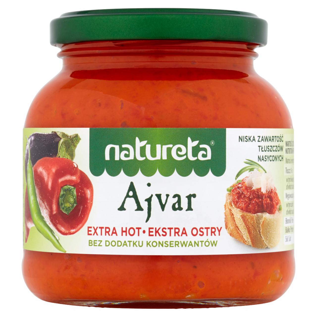 Zdjęcia - Natureta Ajvar ekstra ostry 290 g