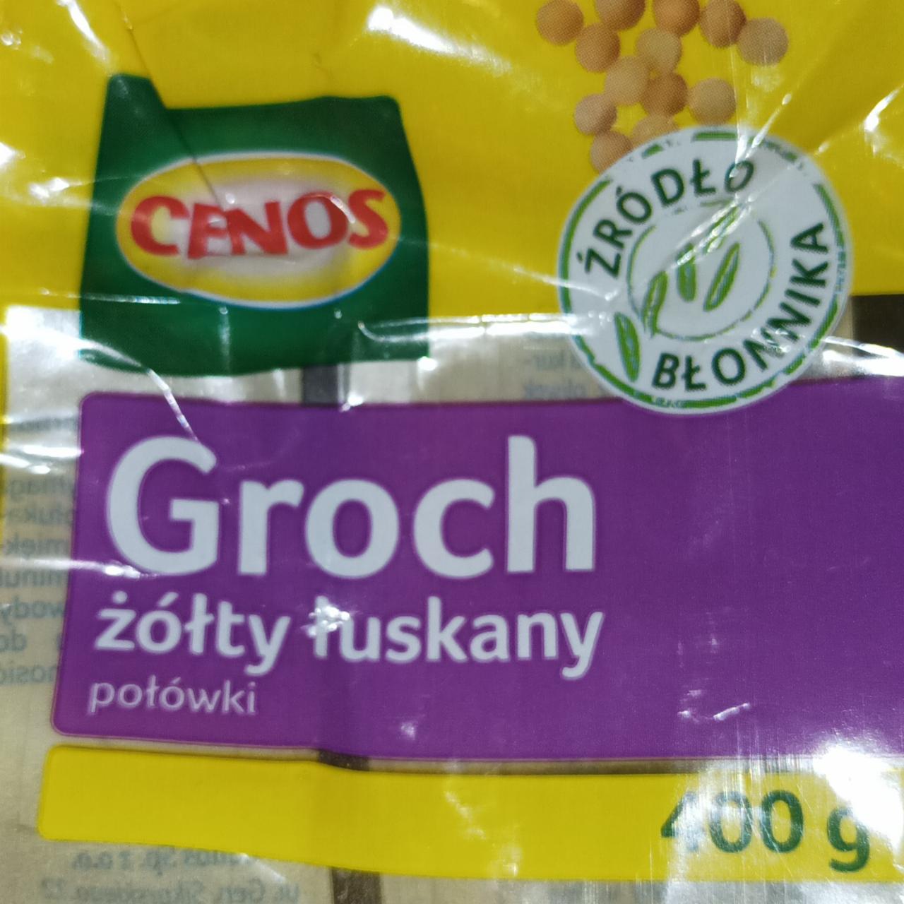 Zdjęcia - Groch żółty łuskany połówki Cenos