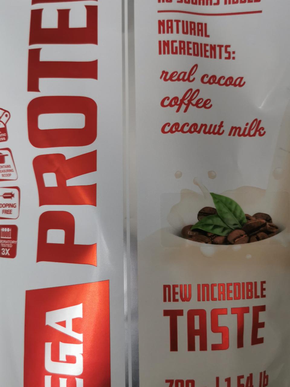 Zdjęcia - Odżywka Białkowa Activlab Mega Protein Smak Kawy