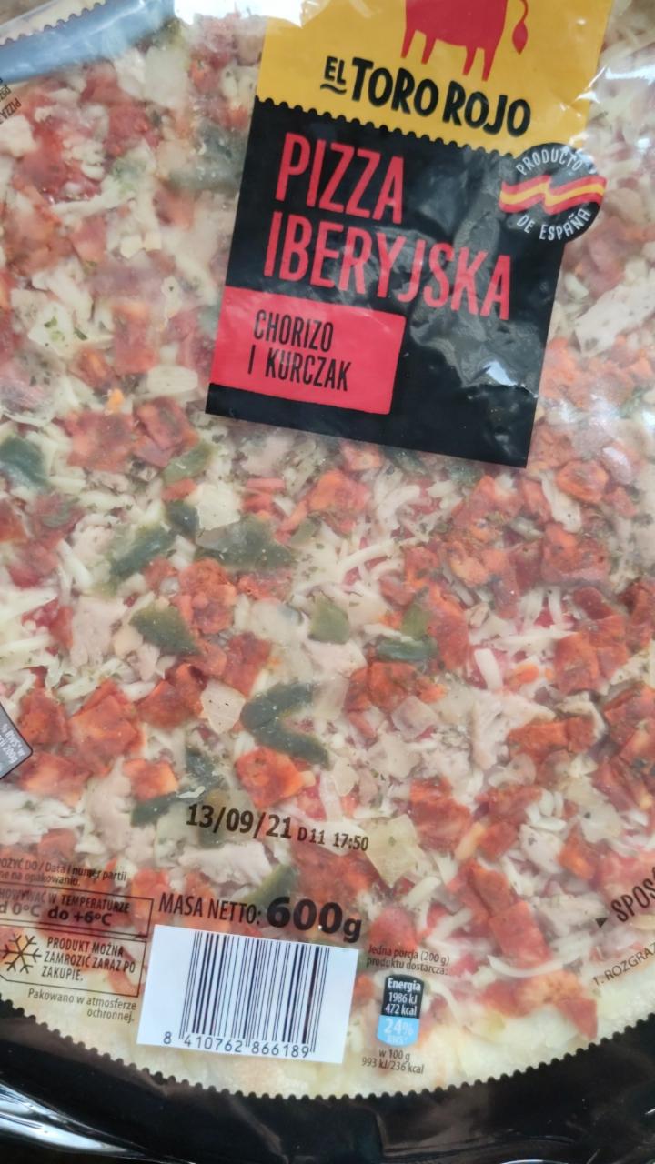 Zdjęcia - Pizza Iberyjska Chorizo Kurczak el toro rojo