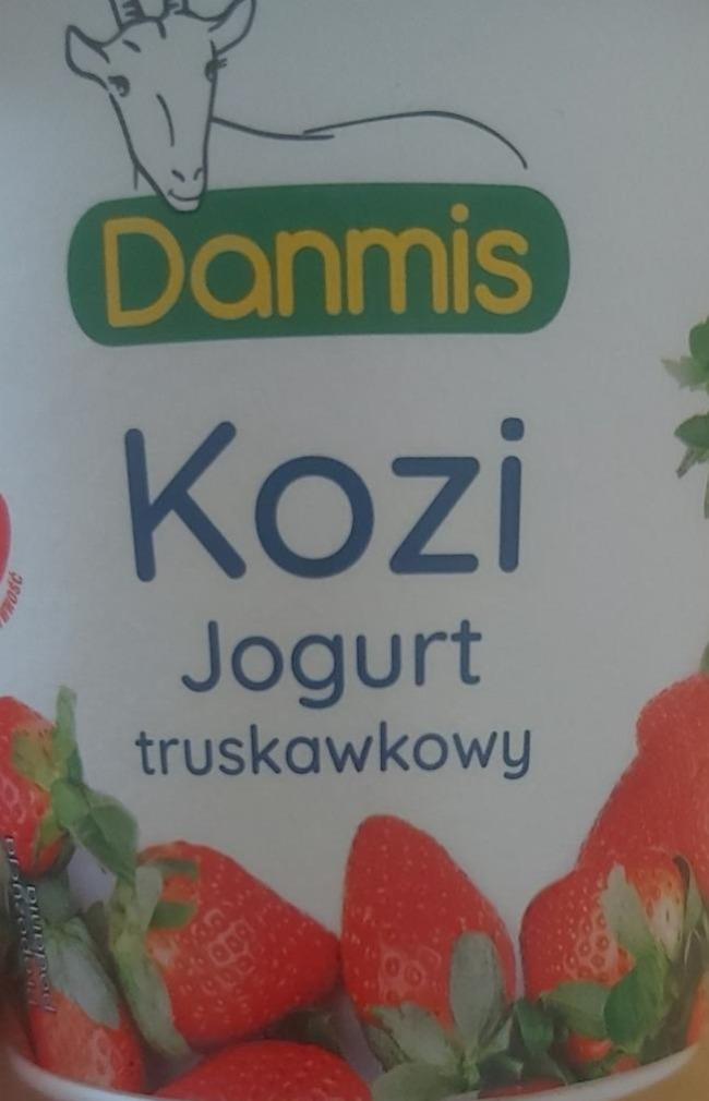 Zdjęcia - Kozi jogurt truskawkowy Danmis
