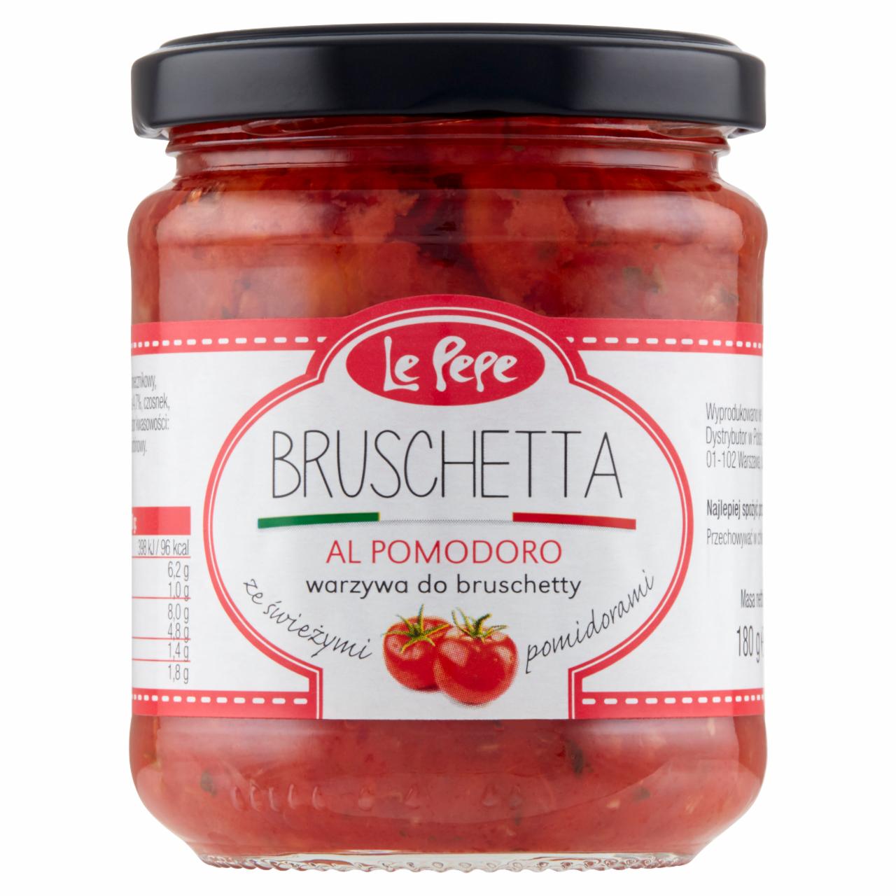 Zdjęcia - Le Pepe Al Pomodoro Warzywa do bruschetty 180 g