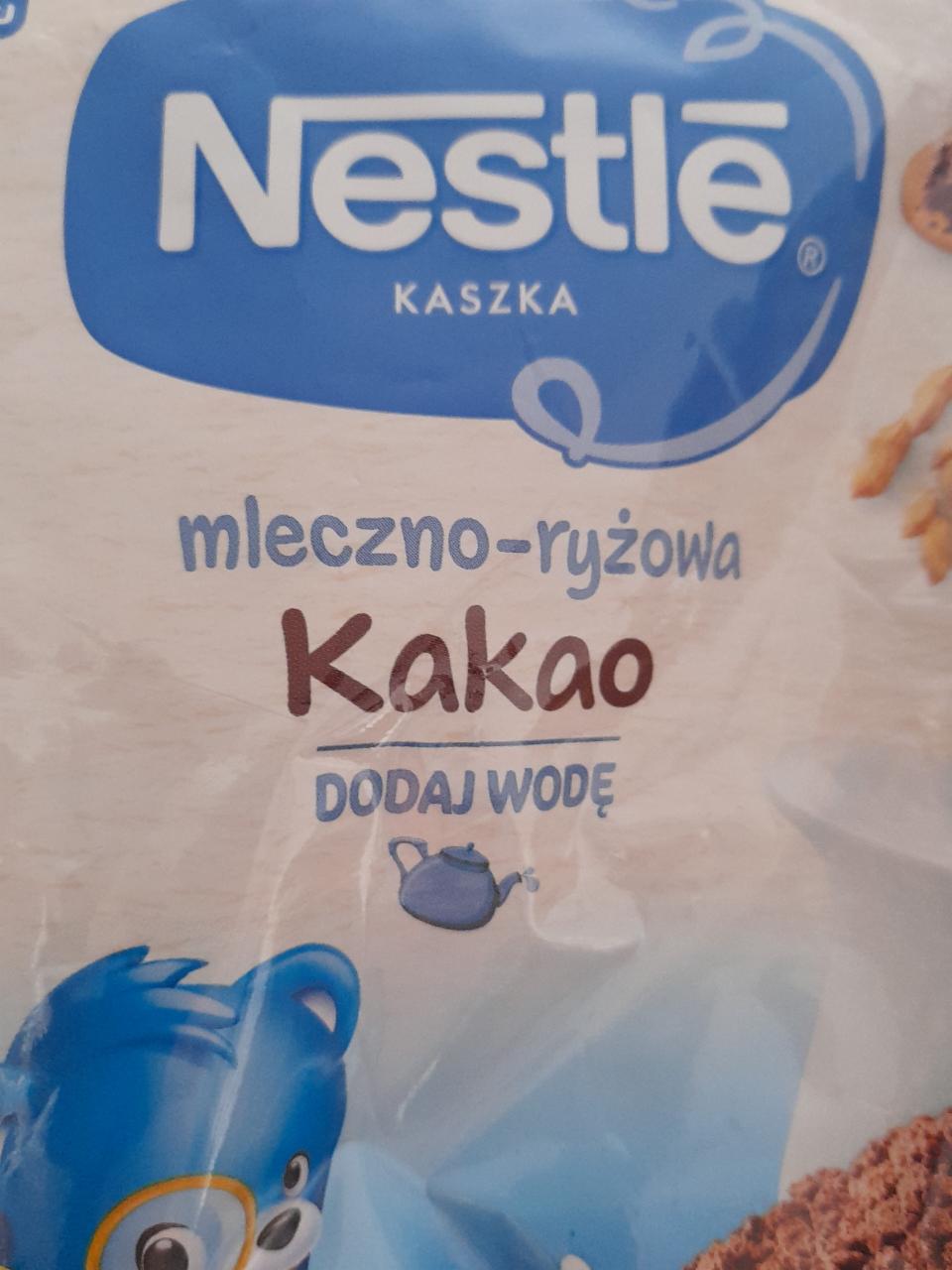 Zdjęcia - kaszka mleczno ryżowa Nestlé kakao