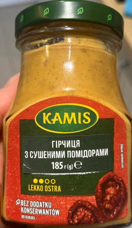 Zdjęcia - Kamis Musztarda z suszonymi pomidorami 185 g