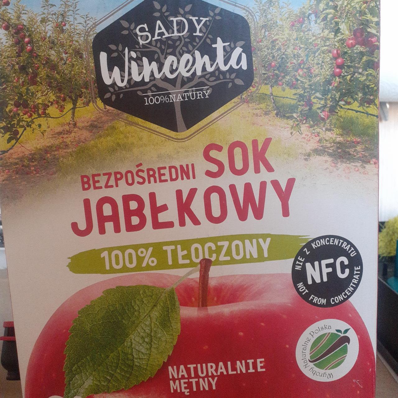 Zdjęcia - Bezpośredni Sok Jabłkowy 100% tłoczony Sady Wincenta