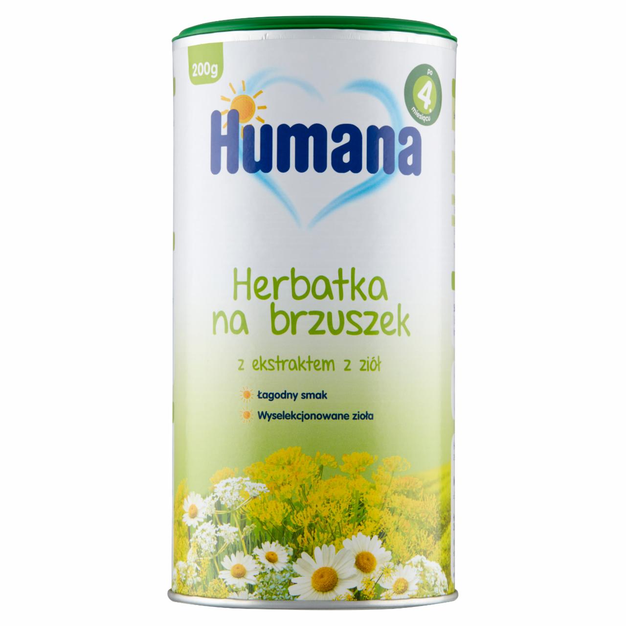 Zdjęcia - Humana Herbatka na brzuszek z ekstraktem z ziół po 4. miesiącu 200 g