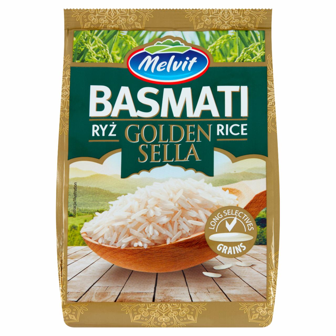 Zdjęcia - Melvit Ryż Basmati Golden Sella 600 g