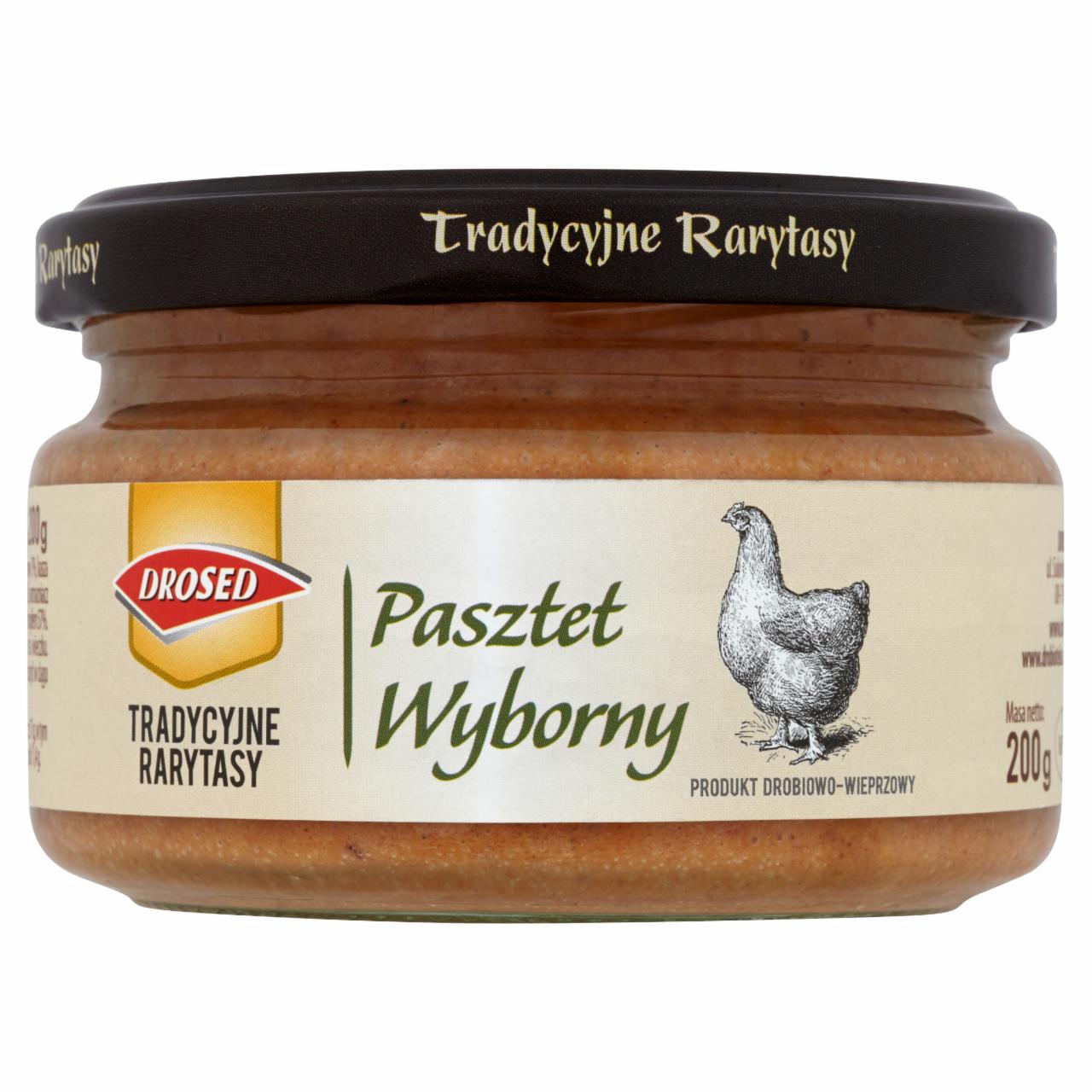 Zdjęcia - Drosed Tradycyjne Rarytasy Pasztet wyborny 200 g