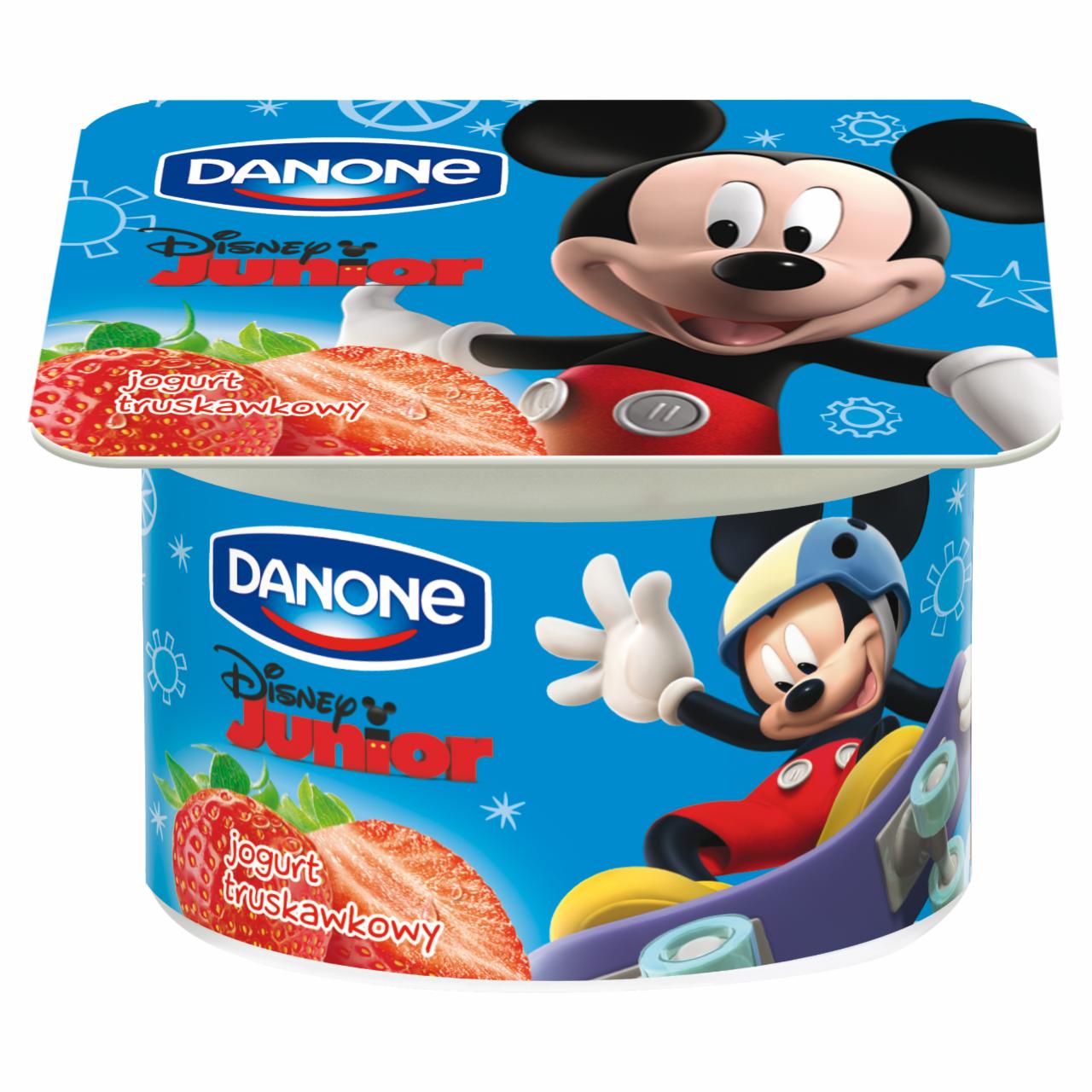 Zdjęcia - Danone Disney Junior Jogurt truskawkowy 120 g