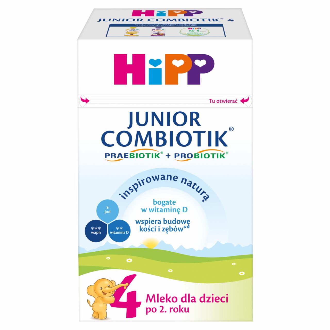 Zdjęcia - HiPP Junior Combiotik 4 Mleko dla dzieci po 2. roku 550 g
